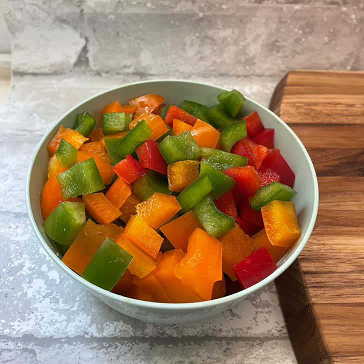 Breakfast Burrito Recipe Diced Peppers
