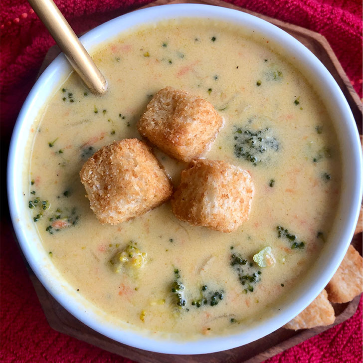 Broccoli Cheddar Soup Recipe