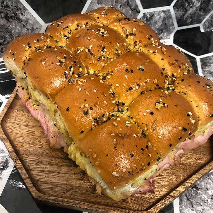 Ham and Cheese Slides Recipe Completed