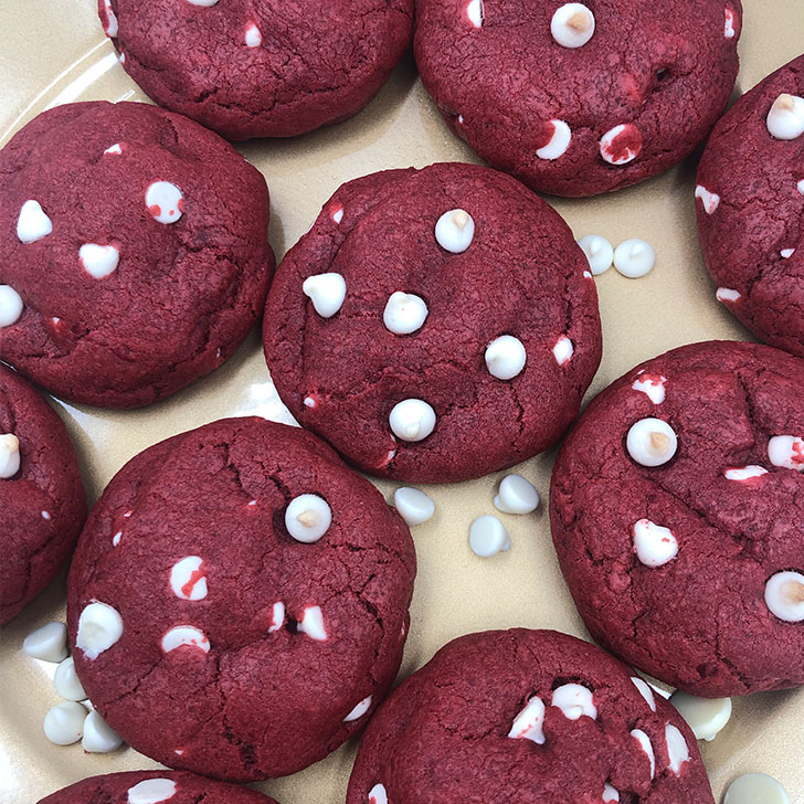 Red Velvet Cookies Recipe