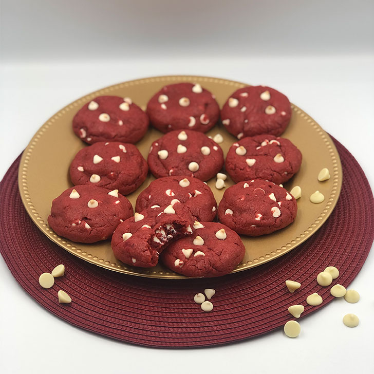 Red Velvet Cookies Recipe