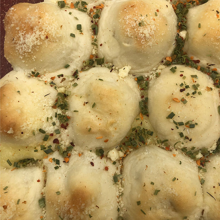 Christmas Tree Pizza Recipe Completed