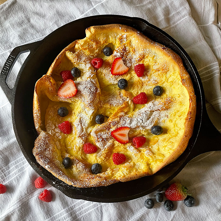 German Pancake Recipe Completed