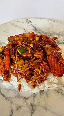 BBQ Chicken Stir Fry Recipe