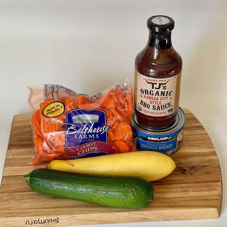 BBQ Chicken Stir Fry Recipe Ingredients