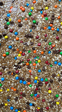 No Flour Monster Cookie Bars Recipe
